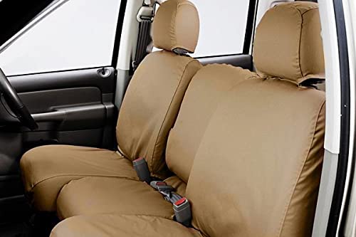 Covercraft Seatsaver Front Row Polycotton Tan Tan Ss2388Pctn