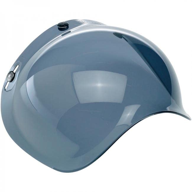 Biltwell Bubble Shield Smoke - Anti-Fog, Scratch Resistant, Uv/A Uv/B Resistant