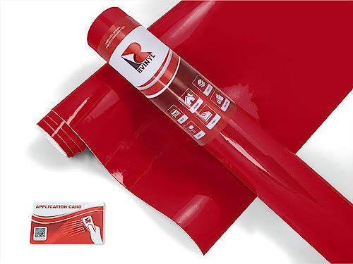 Avery Dennison Sw900 436-O In Gloss Carmine Red Dual Layered Vinyl Car Supreme Wrapping Film - 72'' X 60'' - Vehicle Sheet Roll