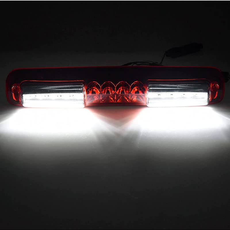 3Rd Third Brake Light Cargo Lamp Compatible With 99-06 Chevy Silverado/Gmc Sierra 1500 2500 3500 Hd, For 07 Silverado/ Sierra 1500 2500 3500 Classic Red,High Mount Stop Light Rear Center Cab Tail Lamp