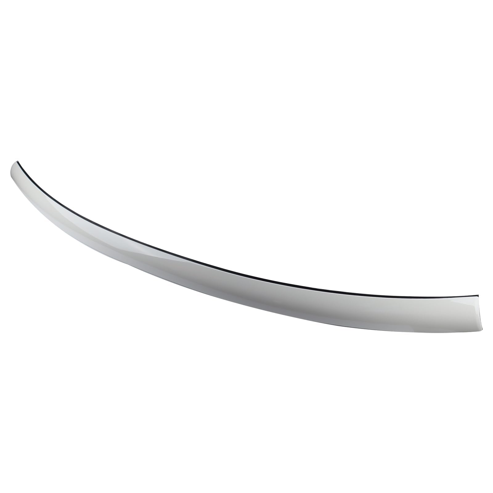 SAOKNCE Front Upper Outside Windshield Molding Fit for 2007-2014 Toyota FJ Cruiser Top Pillar with Side Molding White Color 7550