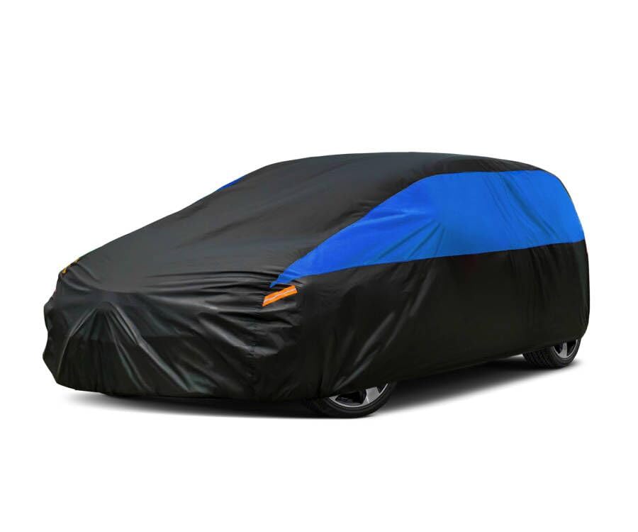 Gunhyi Hatchback Car Cover For Automobiles All Weather Waterproof, Universal Fit Honda Civic Hatchback, Ford Focus Hatchback, Su