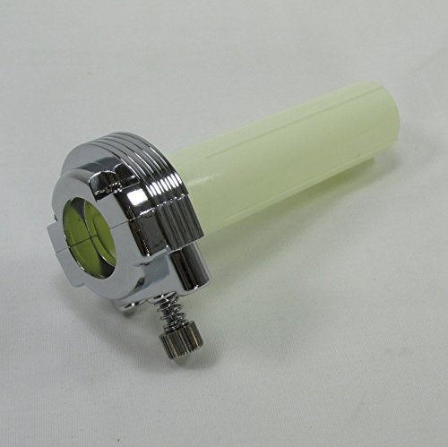 Chrome Harley Dual Throttle Assembly W/Sleeve For 1981-1995 Harley Big Twin Fx/Fl, Softail, Dyna, Fxr, Tour Glide, Wide Glide, E