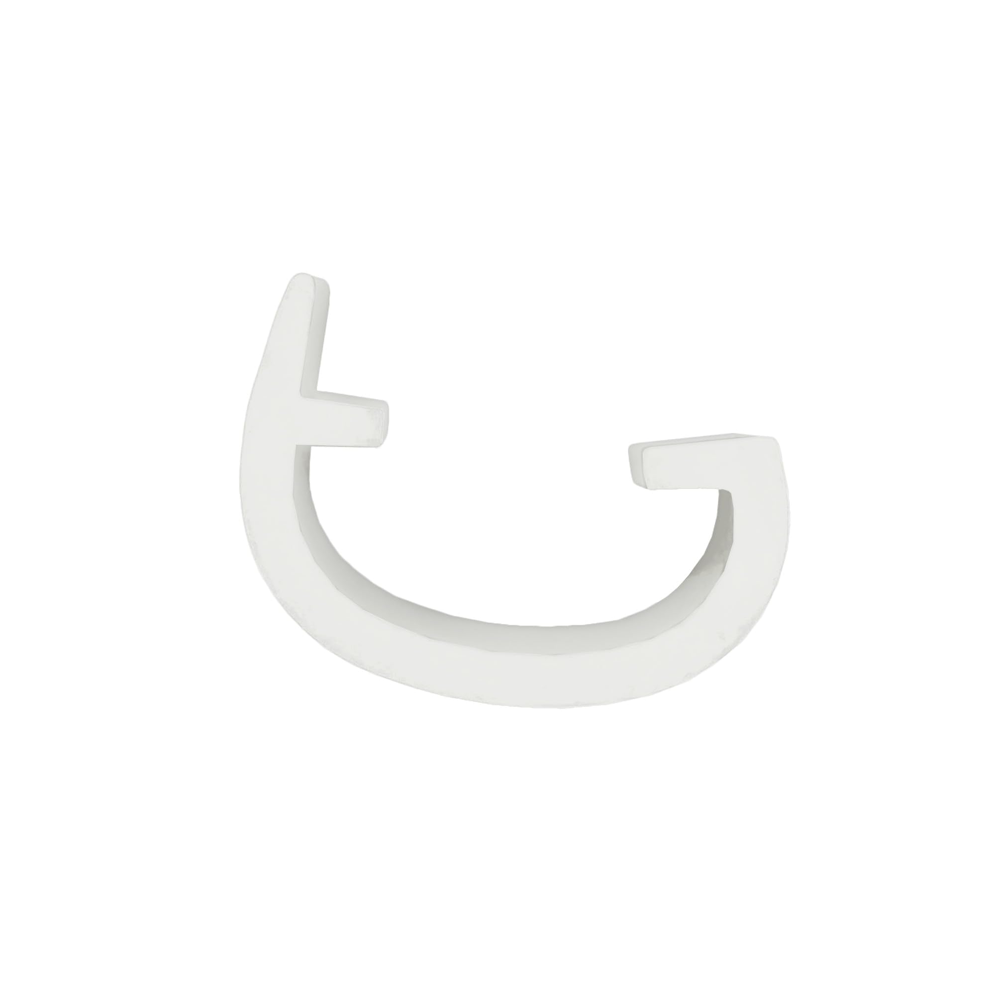 Automotive Authority White RV Marine Camper Vinyl 3/4 x 50' Trim Molding Flexible Screw Cap Cover (50 ft, White)