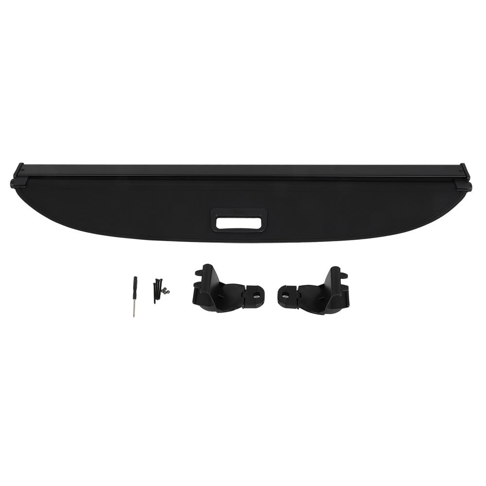 SCITOO Retractable Rear Cargo Cover Shade 2018-2024 Fit for Nissan Kicks 1.6L Rear Trunk Retractable Security Shade Cover