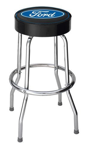 Plasticolor 4751R01 Ford Blue Oval Garage Stool