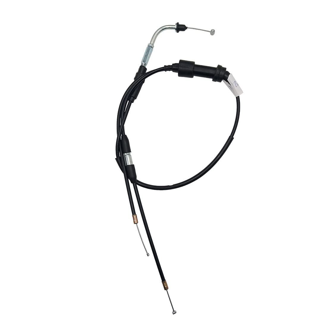 Cylinman Throttle Housing Start Switch Choke Cable Control Left Right Brake Lever Fit For Yamaha Pw50 Py50 Peewee Y-Zinger Motorcycle Dirt Bike Black Hand Grip Set