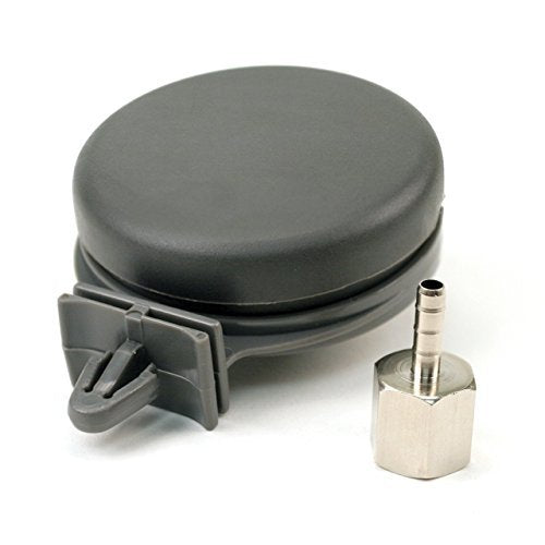 Viair Remote Inlet Air Filter Assembly, Gray Plastic Housing (1/4' X 3/8' Tube Fitting, Npt), P/N 92622