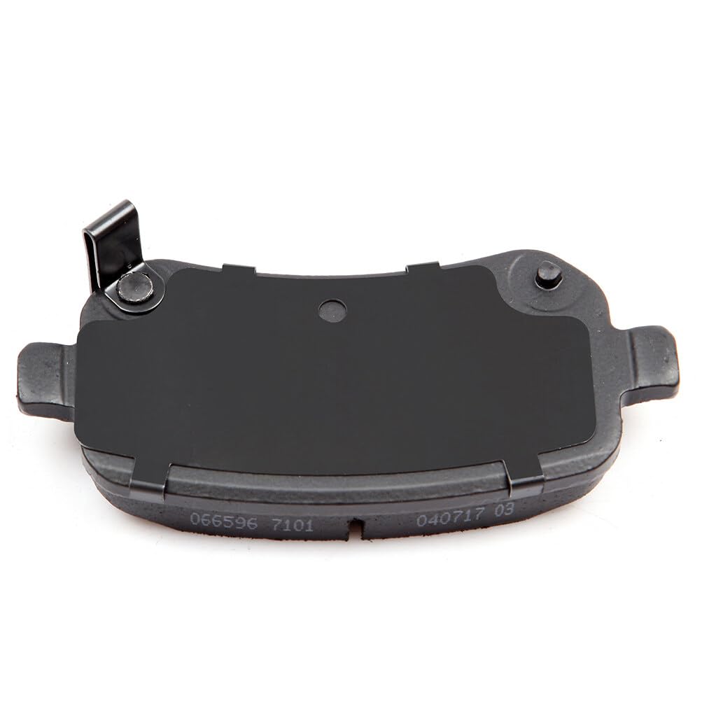 Eccpp D1327-8439 D1326-8438 Front Semi Metallic & Rear Ceramic Disc Brake Pad Set Fit For Chrysler Town & Country 2008-2012,For