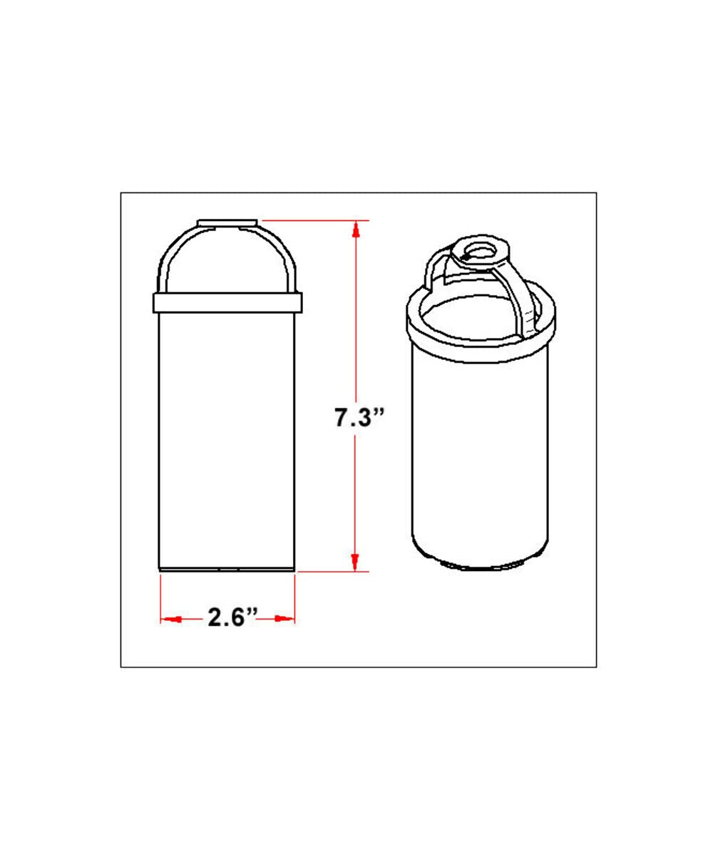 Groco Bs-3 Stainless Steel Basket - 2.6'' X 7.3''