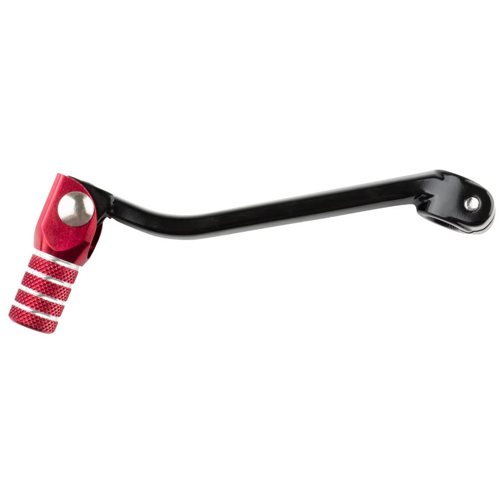 Tusk Folding Shift Lever Black/Red Tip For Honda Cr85R 2003-2007