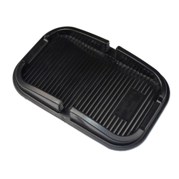 Favomoto Car Dashboard Non Slip Mat - Slide Sticky Extra- Thick Dash Pad Non- Slip Mounting Pad Compatible For Cellphone Mp3 Mp4 Keys (Black)