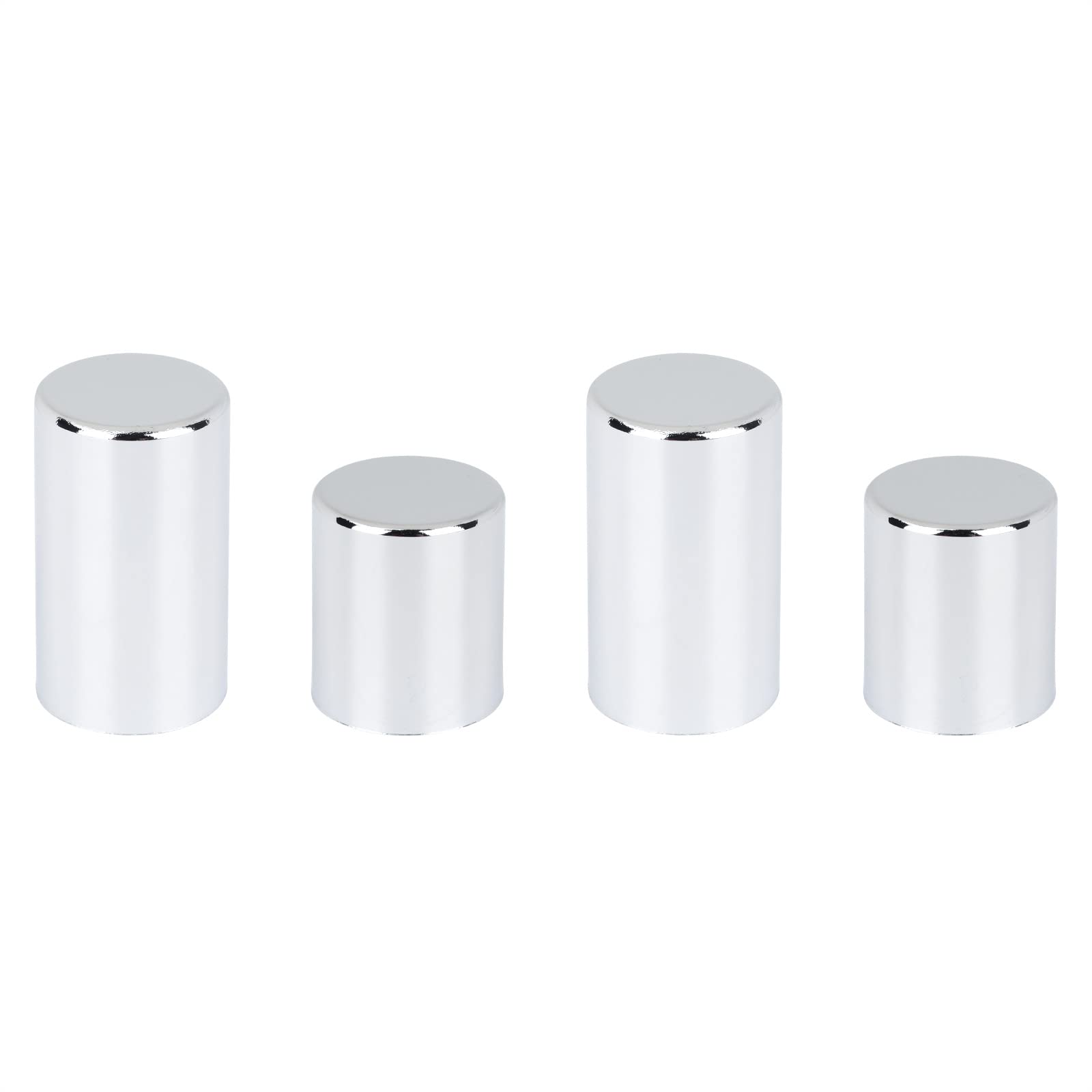 Bravema 4 PCS Docking Hardware Covers Kit, Motorcycle Magnet Cover Kit Fit for 2009-2023 Harley Touring Street Glide, Road Glide