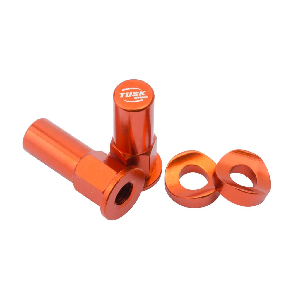 Tusk Rim Lock Nut/Spacer Kit Orange For Ktm 85 Sx 19/16 2020-2023