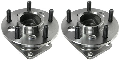 Rear Wheel Bearing & Hub Assembly Pair Set For Buick Chevy Pontiac Olds