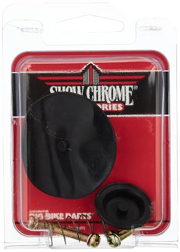 Show Chrome Honda Gl1500 (1988-2000) Fuel Petcock Repair Kit - Affordable Leak Fix, Includes Sealing & Actuator Diaphragms, Spring, Screws, Washers - Comprehensive Set