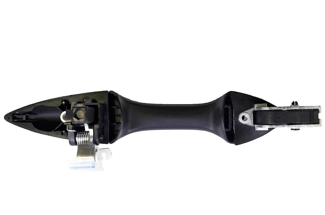 PT Auto Warehouse HO-3615P-RR - Outside Exterior Outer Sliding Door Handle, Primed Black - Passenger Side Rear (Replaces 72640-SHJ-A11, 72640SHJA11)