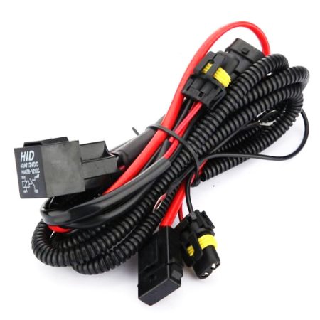 Innovited Universal Relay Wiring Harness For All Hid H1, H3, H4, H7, H8, H9, H10, H11, H13, 9004, 9005, 9006, 9007, 5202, 880, 8