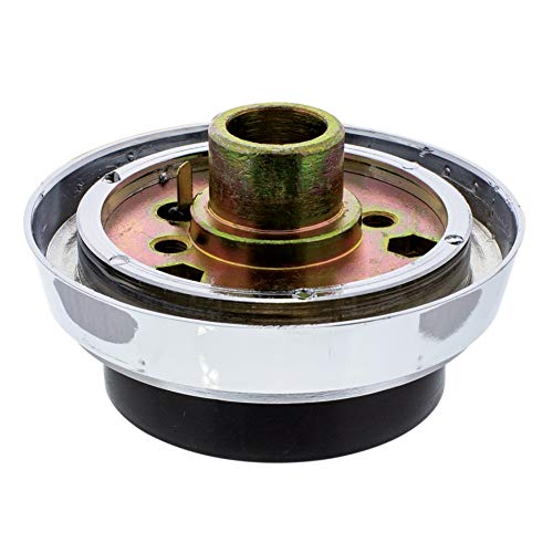 United Pacific 88259 - Steering Wheel Hub - Chrome Hub/Horn Assembly For 06+ Peterbilt And 03+ Kenworth