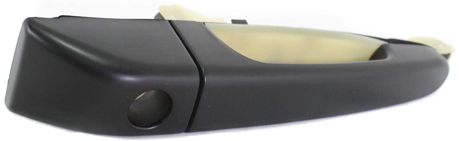 Evan Fischer Exterior Door Handle Compatible with 2006-2012 Kia Sedona, Fits 2007-2008 Hyundai Entourage Front, Driver Side Partslink HY1310121