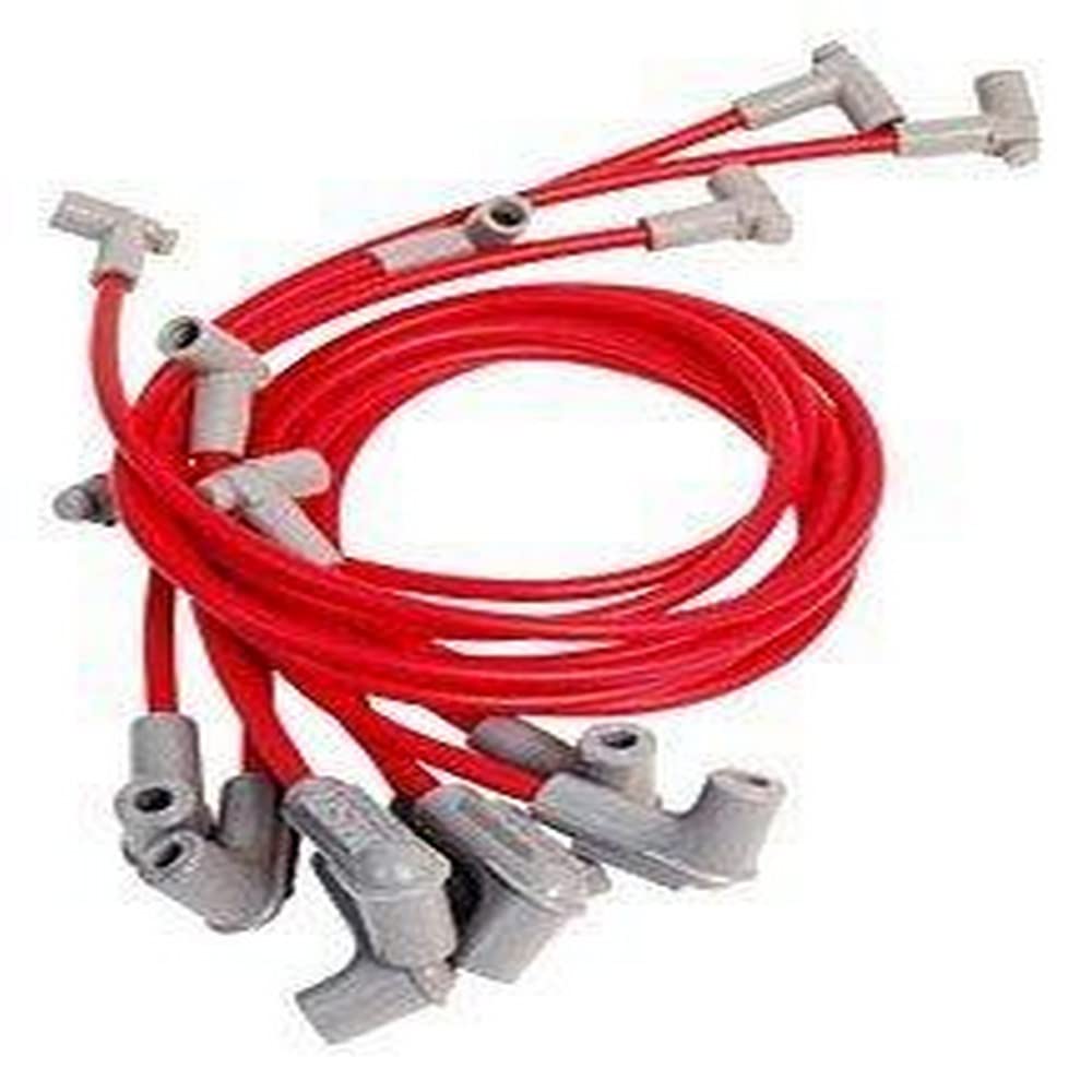 Msd 31299 Super Conductor Spark Plug Wire Set Red