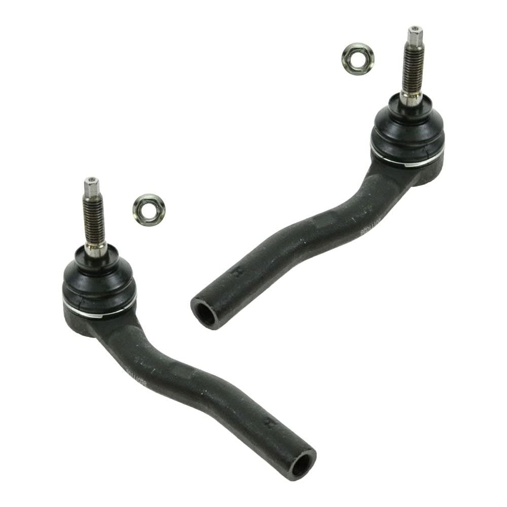 Trq Front Outer Tie Rod Set Compatible With 2003-2007 Cadillac Cts