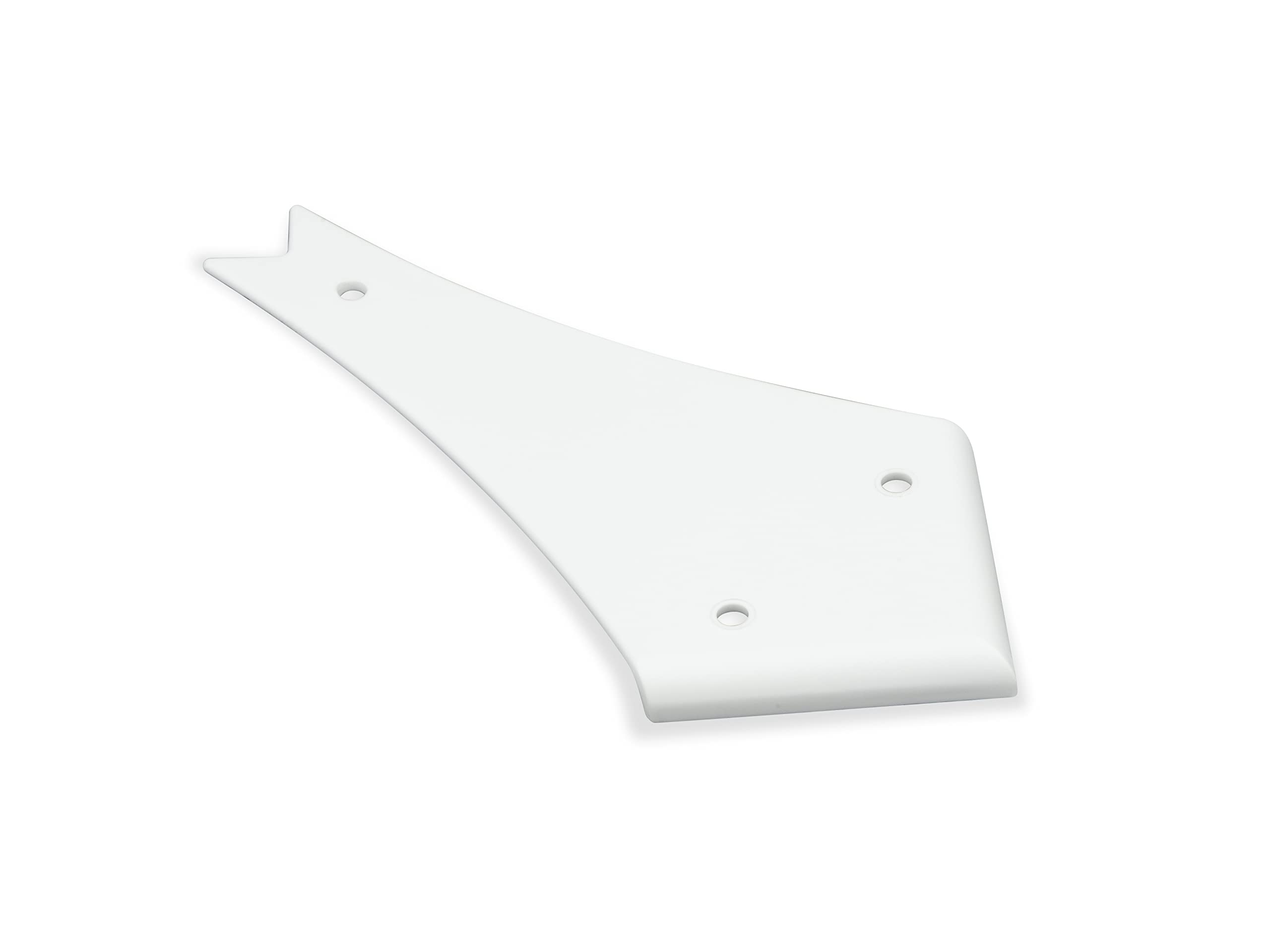Thetford 94287 4' Curved Corner Slide-Out Cap, Polar White