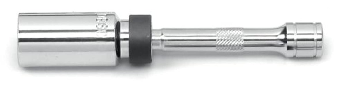 Gearwrench 3/8'' Drive 6 Pt. 5/8'' X 6'' Magnetic Swivel Spark Plug Socket - 80546