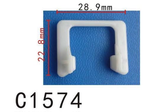 Autobahn88 Retainer Clip For Door Trim Molding, Compatible With Volkswagen (Oem: 357837242) (Pack Of 20)