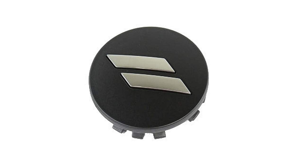 Mopar Dodge Challenger Charger Matte Black Chrome Stripe Wheel Center Cap Oem