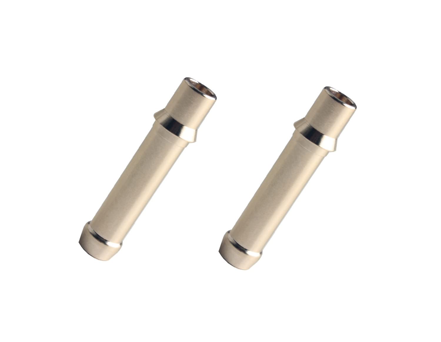 Dewhel 2Pcs Brass 397 Transmission Line Fitting Kit Fits For Gm 1996 And Later Snap-In Style Lines