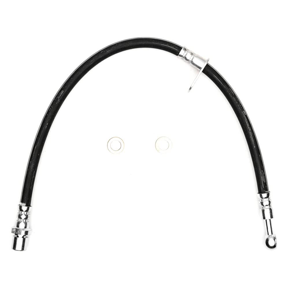 Dynamic Friction Company Front Left Brake Line Hose 350-13024 For 2002-2016 Subaru Impreza, 2005-2006 Saab 9-2X, 2008-2009 Subar
