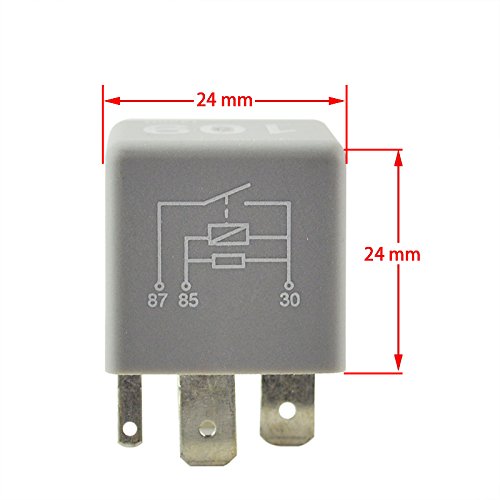 Bocid Replacement Main Power Supply Relay #109 4-Pin For J-Tta Bora Golf Mk4 Beetle A3 Tdi 1J0 906 381 A