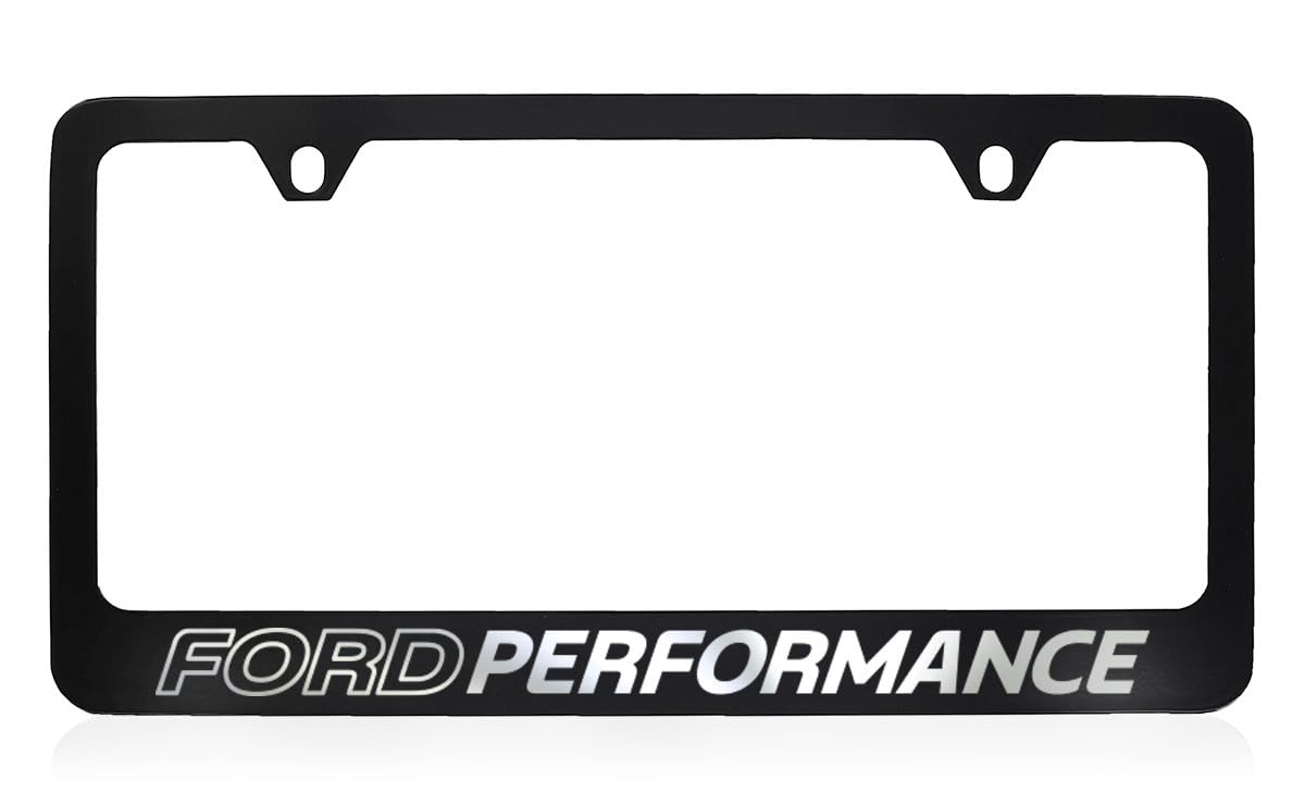 Ford Performance Exposed Chrome License Plate Frame