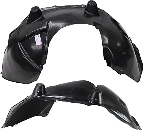 Garage-Pro Front, Driver and Passenger Side Set of 2 Fender Liner Compatible with 2006-2010 Jeep Commander
