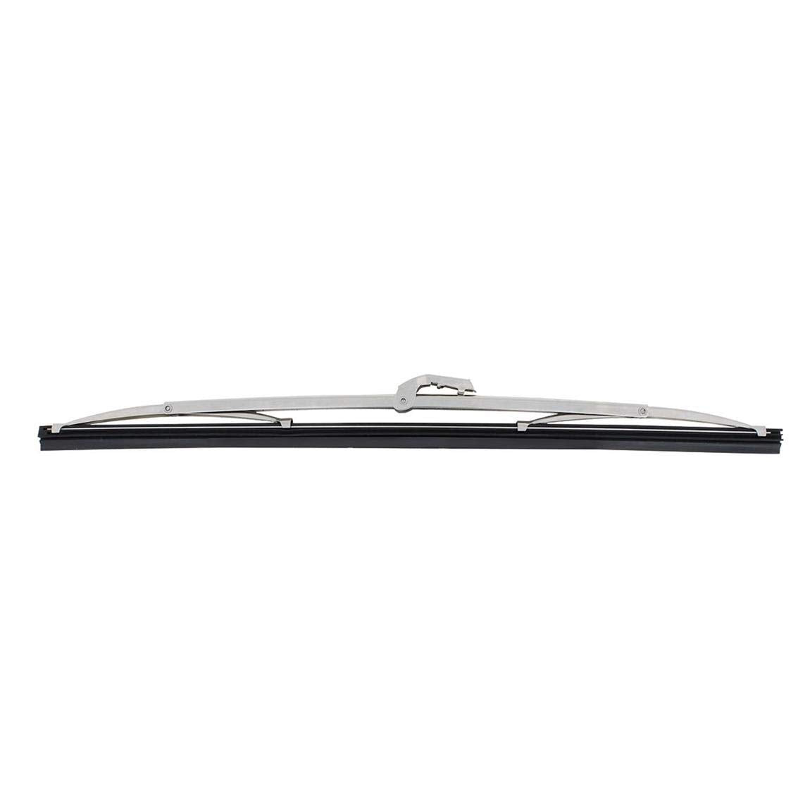 United Pacific 110424 13-Inch Polished Stainless Steel Bayonet Type Wiper Blade, Fits Using Bayonet Mounts, 3/16-Inch Bayonet Wi