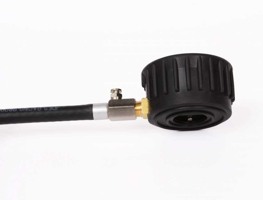 Joes Racing Products Tire Pressure Gauge, Pro Tire, Glow in The Dark, 0-60 psi, Analog, 2-1/2 in Diameter, White Face, 1 lb. Inc