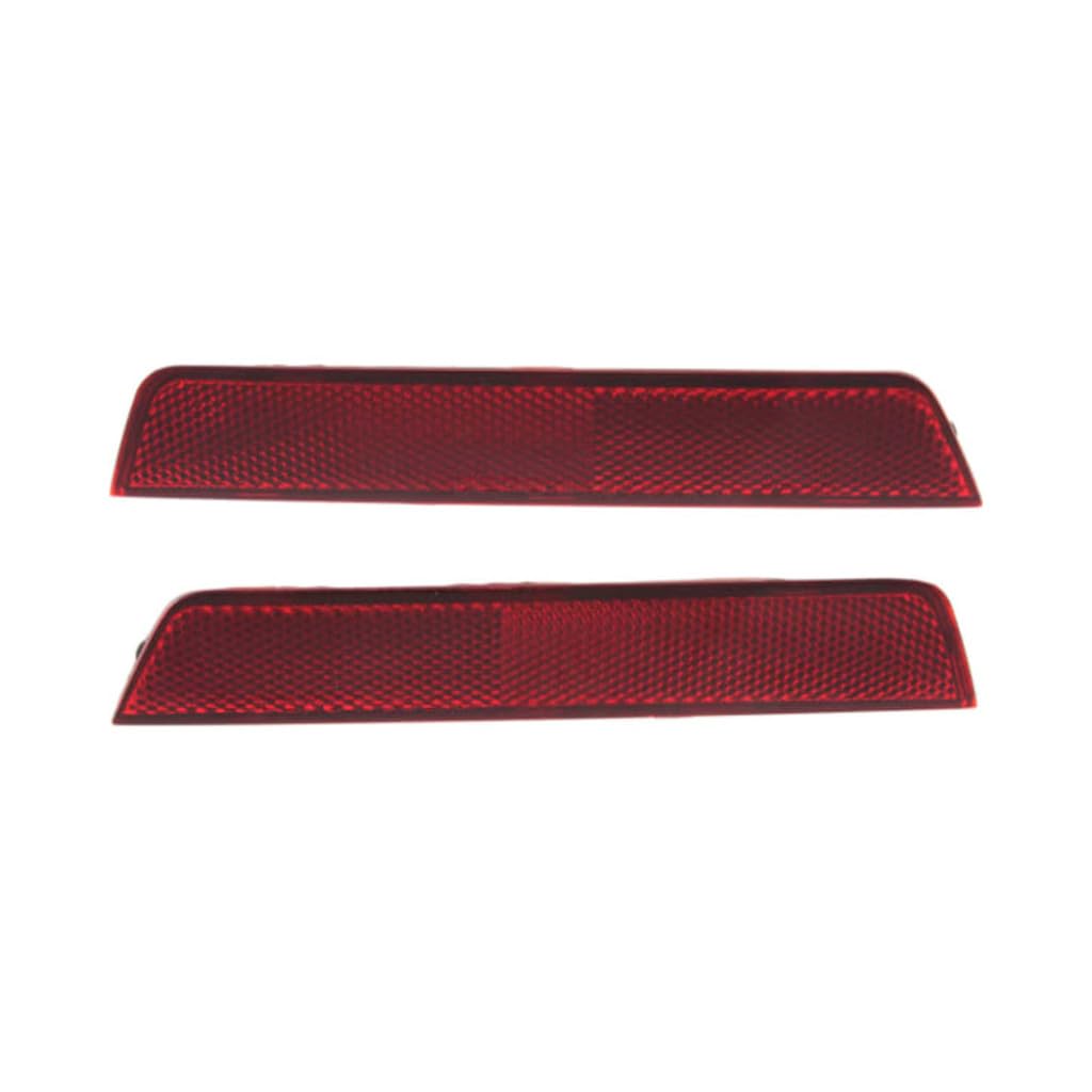 Carlights360 For Chevy Equinox 2010-2017 Rear Reflector Light Assembly Unit Pair Driver And Passenger Side Dot Certified Gm1184110 + Gm1185110 | 25803057 + 25809862