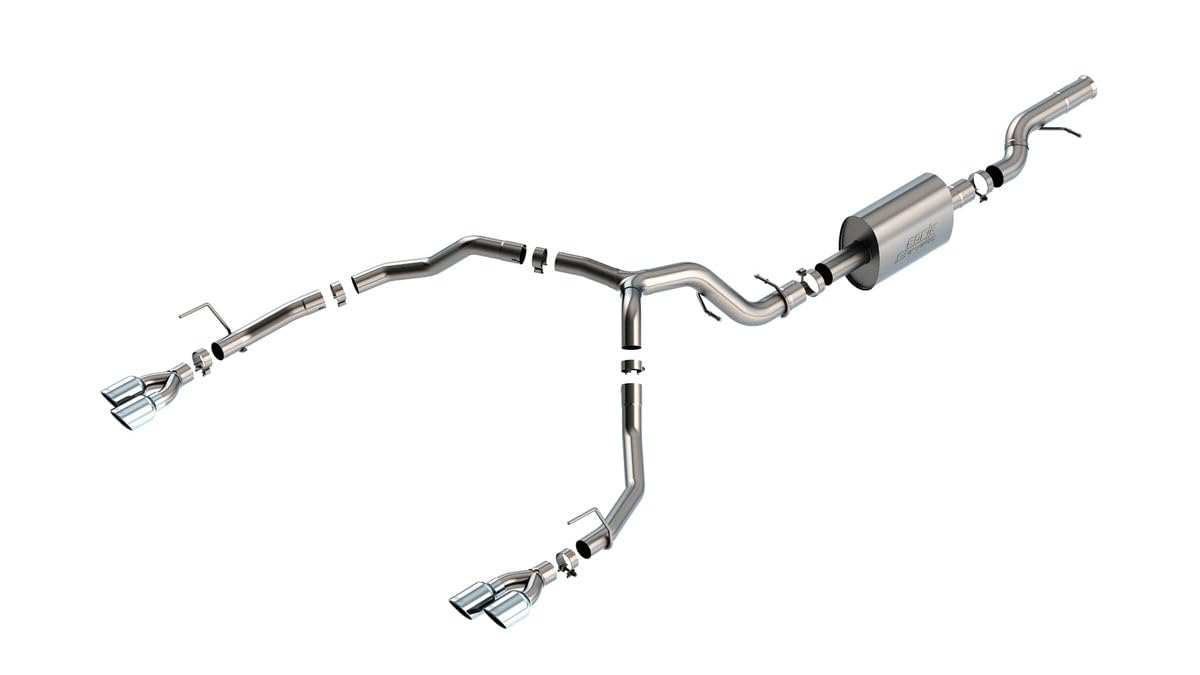 Borla 140858 Cat-Back Perf. Exhaust System For 2021-2024 Chevrolet Tahoe Premier/Tahoe High Country/Tahoe Z71/ Tahoe Rst/Gmc Yuk