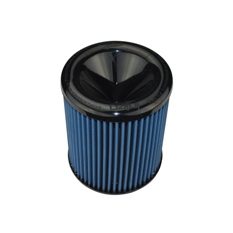 Injen Technology X-1021-BB 3.5'' AMSOIL Ea Nano-Fiber Black and Blue Air Filter