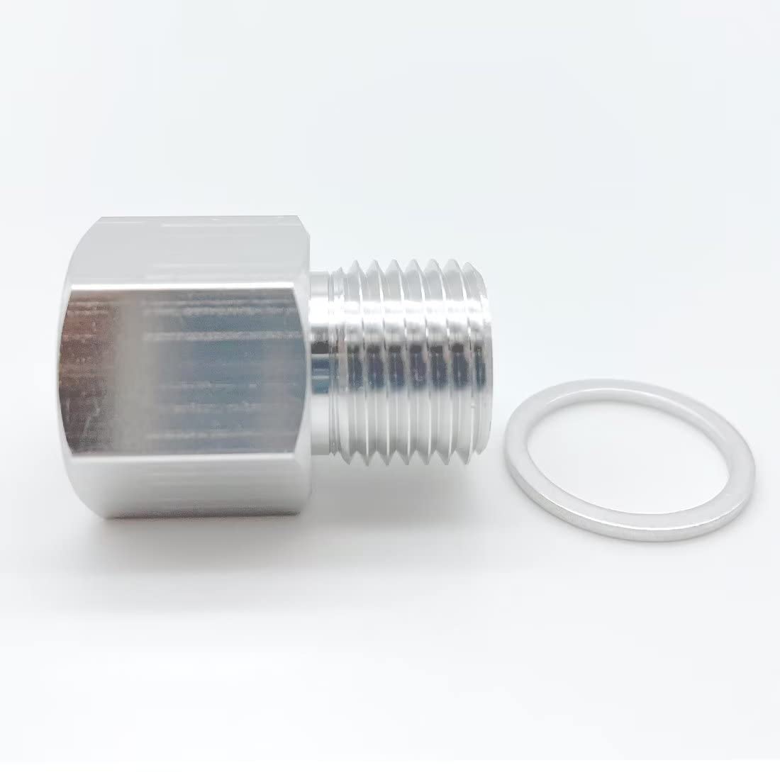 Ls Engine Swap M16 1.5 Adapter To 1/4 Npt Oil Pressure Sensor Ls1 Lm7 Lr4 Lq4 Ls6 L59 Lq9 Lm4 L33 Ls2 Lh6 L92 L76 Ly2 Ly5 Ly6 Lc9 Lfa Lh8 Lmg Ls3 L98 L9H L20 L94 Lz1 L99 L96 Lc8 L77