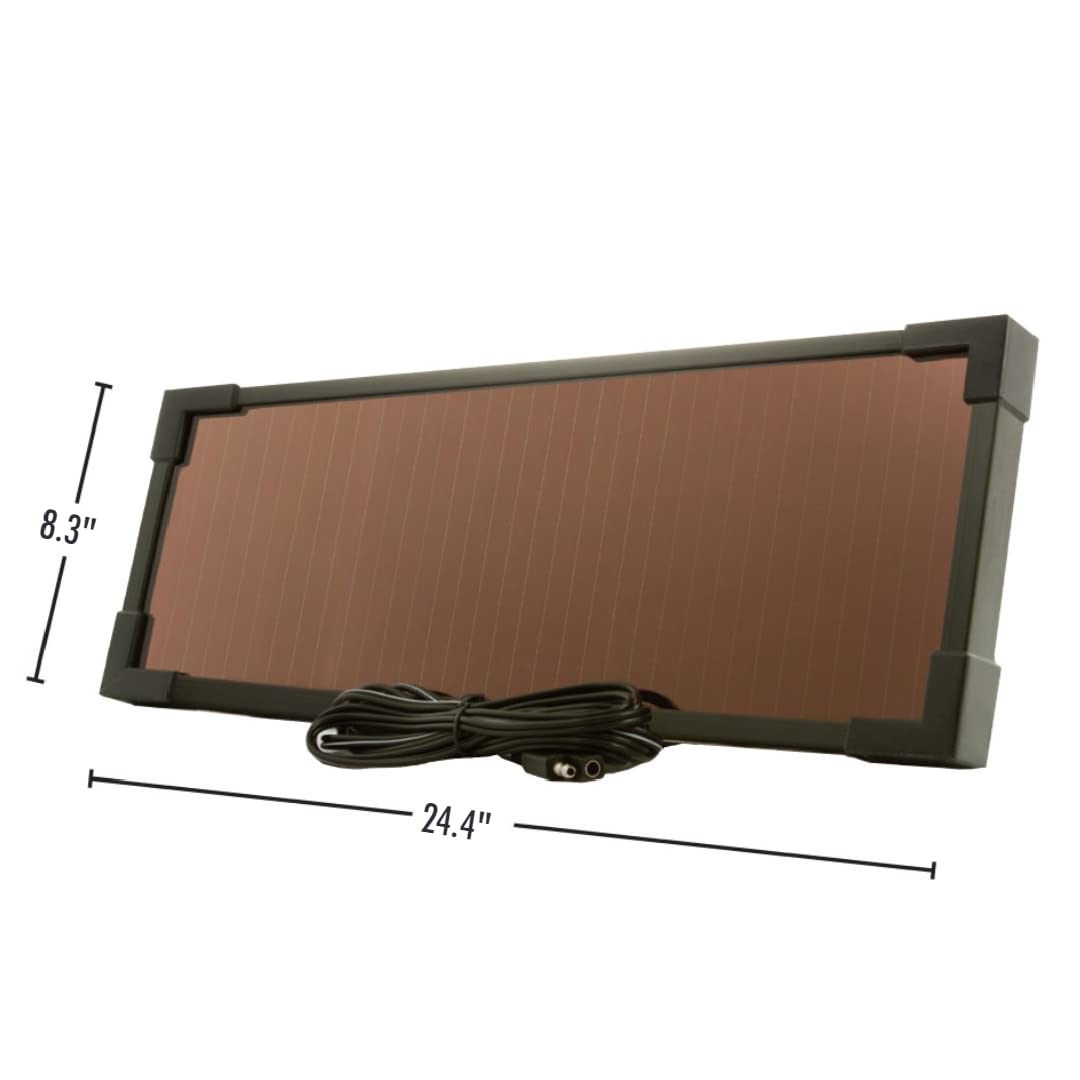 Wirthco 23144 Battery Doctor 9W Solar Panel Charger Maintainer Kit