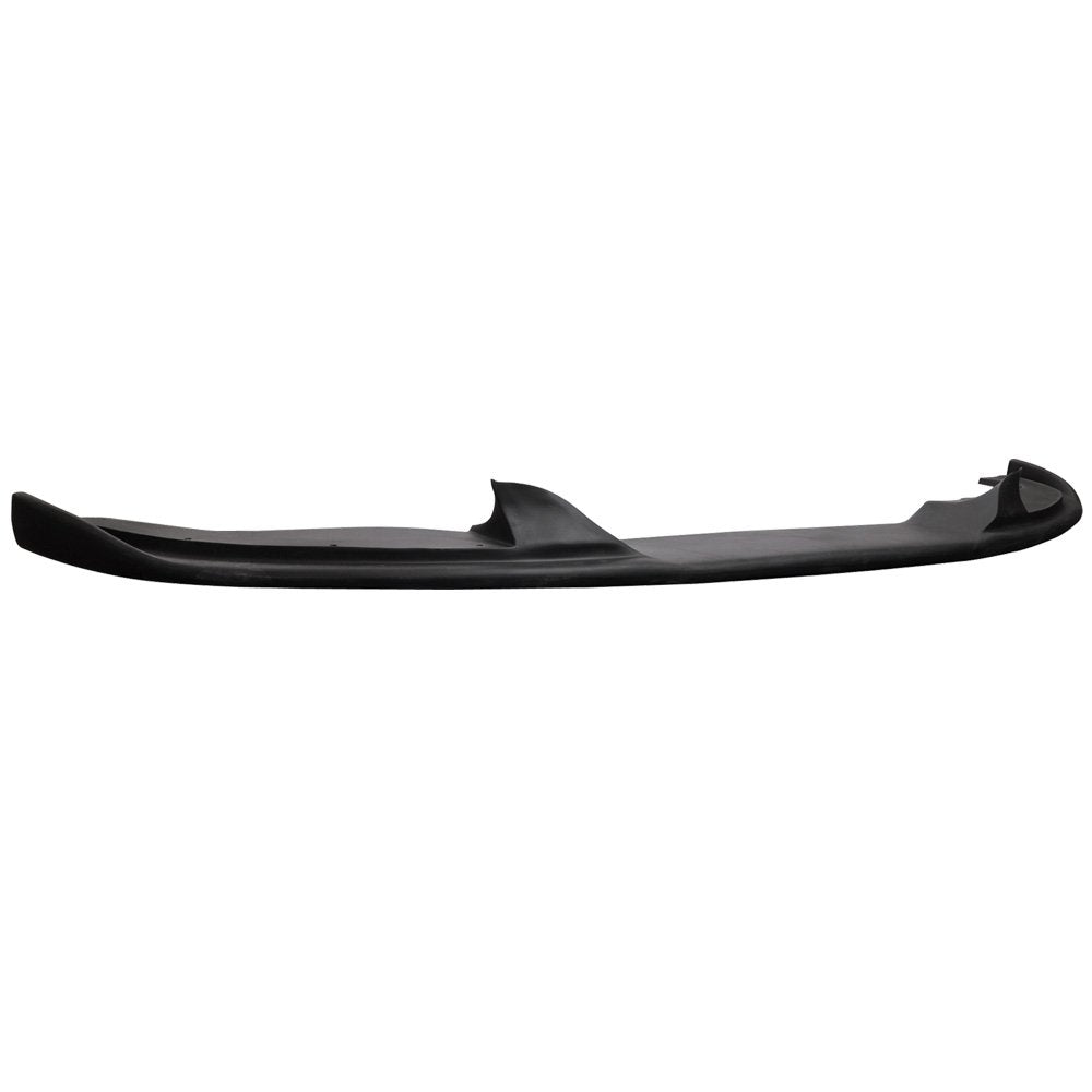 Front Bumper Lip Compatible with 2004-2010 BMW E60 5-Series, H-Style Black PP Aftermarket M5 Style Front Lips Spoiler by IKON MOTORSPORTS, 2005 2006 2007 2008 2009