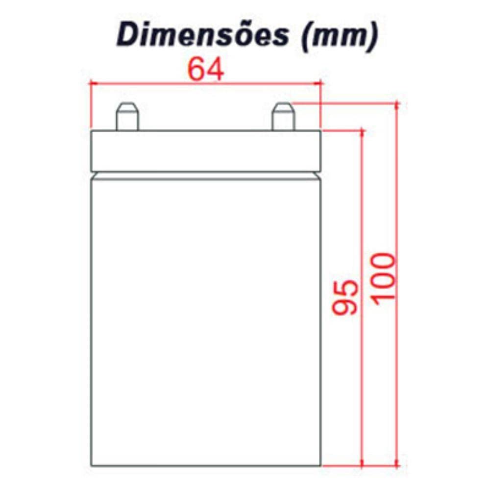 Csb Gp1272F2, 12 Volt/7.2 Amp Hour Sealed Lead Acid Battery