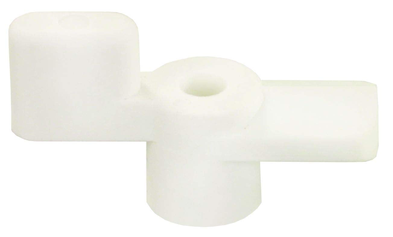 Jr Products (11825 White 1/4'' Fold Down Entry Door Holder (6)