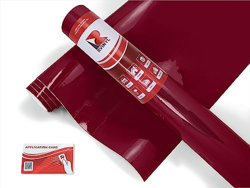 Avery Dennison Sw900 475-O Gloss Burgundy Supreme Wrapping Film Vinyl Vehicle Car Wrap Sheet Roll - (108'' X 60'')