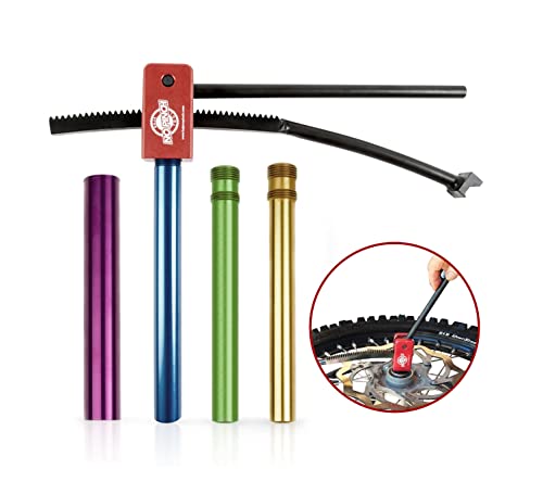 Baja No Pinch Ultimate Kit - Dirt Bike Tire Changing Tools For Enduro And Motocross - Compact Dirt Bike Tire Changer For 16 To 21 Wheels - Ideal For Quick And Easy Mount - 15 Mm To 25 Mm Axles