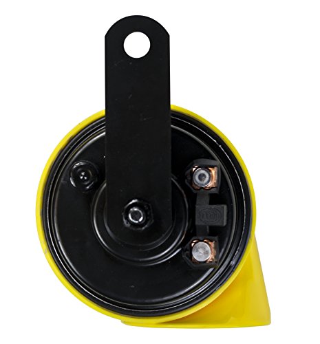 Hella 012010821 Yellow Trumpet Horn Kit, 12 V, 400/500 Hz (Universal Fit)