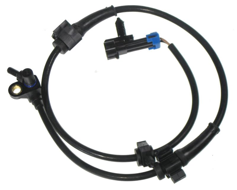 TRQ Front Wheel ABS Brake Sensor w/Harness Connector Compatible with Chevy GMC Pickup Truck