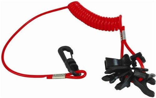 H2O Universal Outboard Kill Switch Keys With Lanyard (Fits All Except Kawasaki)
